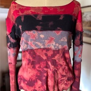 Women's Tie-Dye Long Sleeve Top